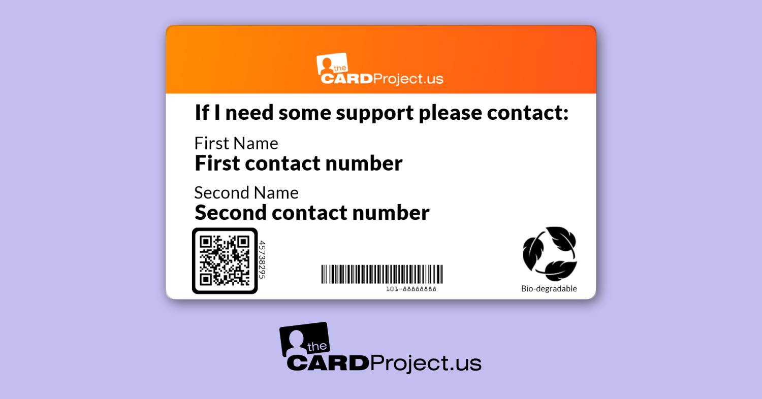 COPD Medical Card (REAR)